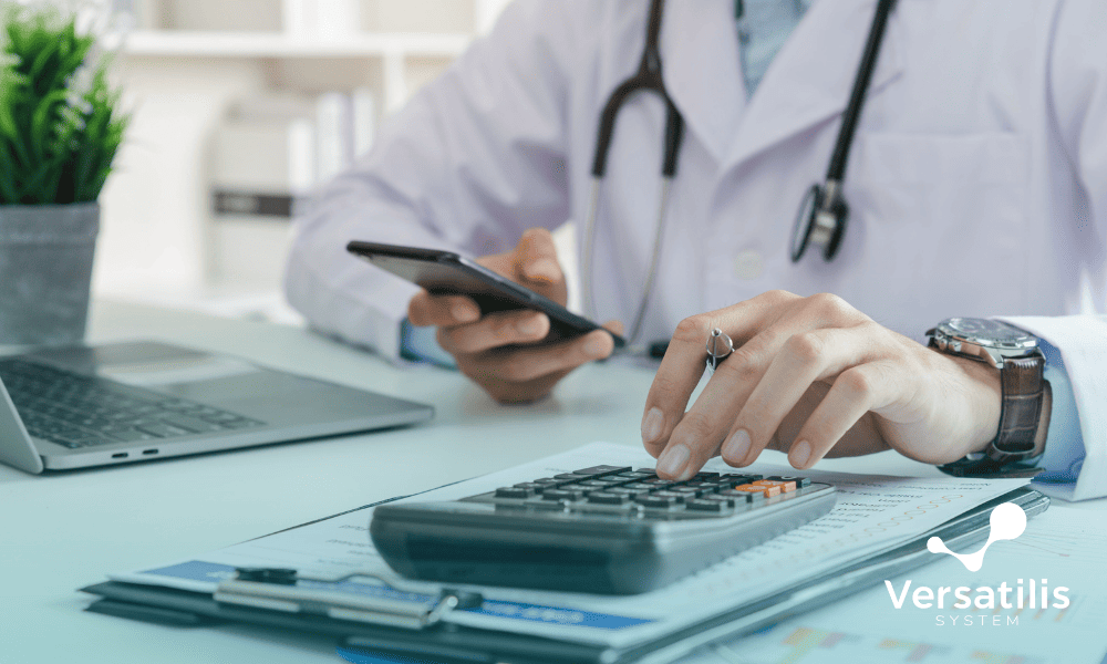 contenção de despesas na clínica