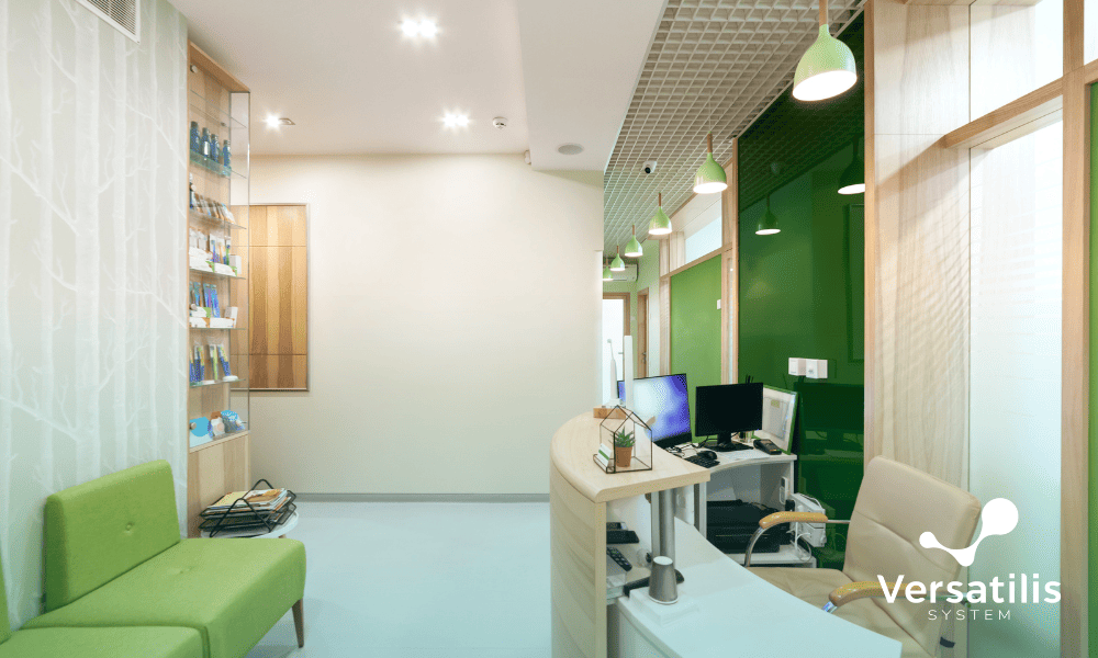 totem para senhas na clínica